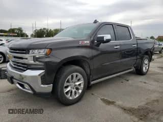 2021 Chevrolet Silverado 1500 with VIN MV1N3886791ND, listed as a Copart auction lot 70760693 with 27,038 mi miles and Salvage title. Bid and sale history available at DreamBid. Image 1.