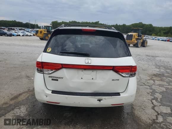 2015 Honda Odyssey Touring Elite with VIN 5FNRL5H95FB094806, listed as a Copart auction lot 70348775 with 156,141 mi miles and Salvage title. Bid and sale history available at DreamBid. Image 6.