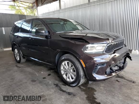 2025 Dodge Durango GT with VIN 1C4RDHDG0SC530942, listed as a Copart auction lot 67366015 with 6,881 mi miles and Clean title. Bid and sale history available at DreamBid. Image 4.