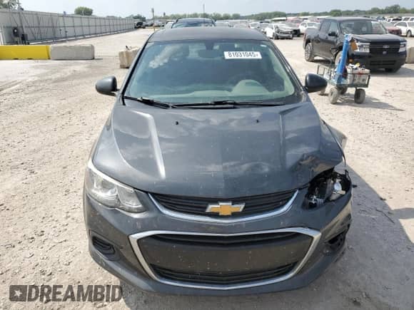 2017 Chevrolet Sonic LT with VIN 1G1JD5SH0H4118913, listed as a Copart auction lot 81031045 with 115,089 mi miles and Salvage title. Bid and sale history available at DreamBid. Image 5.