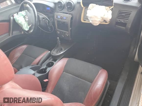 2008 Hyundai Tiburon GT with VIN KMHHN66F78U294564, listed as a Copart auction lot 47364515 with 120,373 mi miles and Salvage title. Bid and sale history available at DreamBid. Image 8.