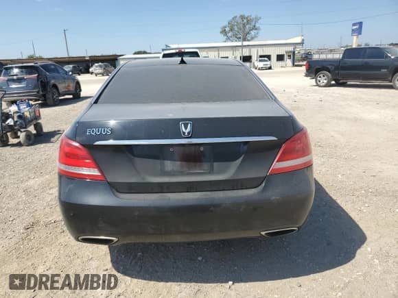 2014 Hyundai Equus Ultimate with VIN KMHGH4JH1EU084165, listed as a Copart auction lot 73370204 with 143,108 mi miles and Salvage title. Bid and sale history available at DreamBid. Image 6.