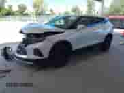 2021 Chevrolet Blazer LT with VIN 3GNKBCRS6MS577873, listed as a IAAI auction lot 43292991 with 84,432 mi miles and . Bid and sale history available at DreamBid. Image 2.