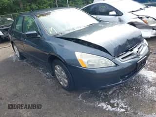 2003 Honda Accord LX with VIN 1HGCM55343A011455, listed as a IAAI auction lot 42434929 with 129,833 mi miles and . Bid and sale history available at DreamBid. Image 1.