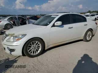 2011 Hyundai Genesis с VIN KMHGC4DE7BU133106, выставлен на аукционе Copart как лот 87419005 с пробегом 278 587 миль миль и Списание • Salvage title. История ставок и продаж доступна на DreamBid. Изображение 1.