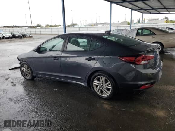 2020 Hyundai Elantra SEL with VIN 5NPD84LF7LH559649, listed as a Copart auction lot 86286635 with 78,713 mi miles and Salvage title. Bid and sale history available at DreamBid. Image 2.