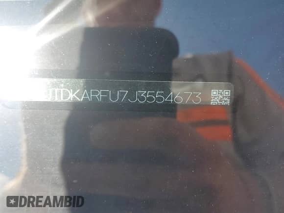 2018 Toyota Prius Two с VIN JTDKARFU7J3554673, выставлен на аукционе Copart как лот 80738925 с пробегом 49 737 миль миль и На запчасти • Non repairable. История ставок и продаж доступна на DreamBid. Изображение 12.