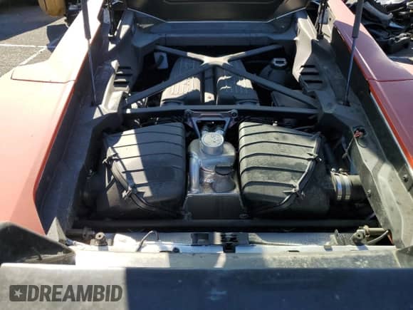 2023 Lamborghini Huracan with VIN ZHWUB6ZF7PLA23395, listed as a Copart auction lot 80547704 with 8,294 mi miles and Salvage title. Bid and sale history available at DreamBid. Image 11.