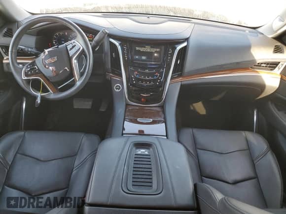 2018 Cadillac Escalade with VIN 1GYS4AKJ9JR305660, listed as a Copart auction lot 87519795 with 36,483 mi miles and Salvage title. Bid and sale history available at DreamBid. Image 8.