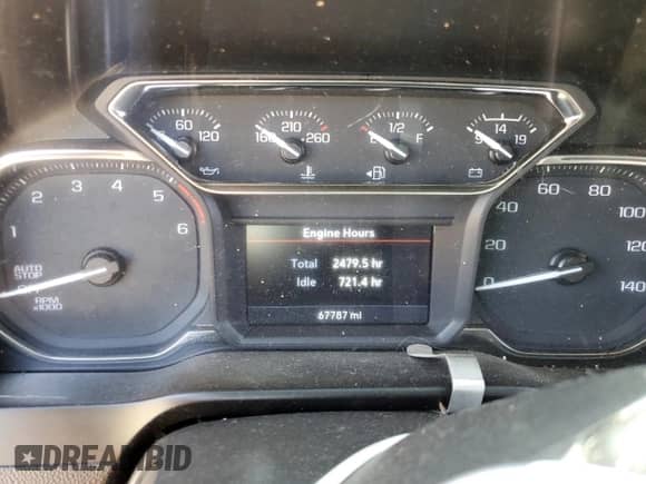 2020 GMC Sierra 1500 SLT with VIN 3GTU9DETXLG431916, listed as a Copart auction lot 62425755 with 67,787 mi miles and Salvage title. Bid and sale history available at DreamBid. Image 9.