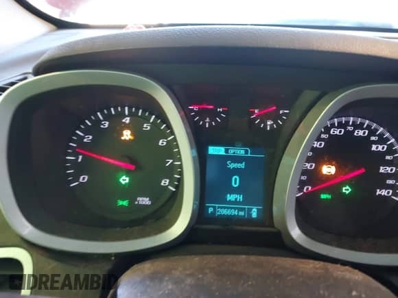 2013 Chevrolet Equinox LT with VIN 2GNALDEK6D6289791, listed as a IAAI auction lot 43349572 with 206,694 mi miles and . Bid and sale history available at DreamBid. Image 7.