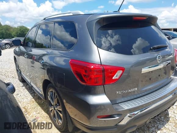 2018 Nissan Pathfinder S with VIN 5N1DR2MN0JC626023, listed as a IAAI auction lot 42740550 with 82,235 mi miles and . Bid and sale history available at DreamBid. Image 14.