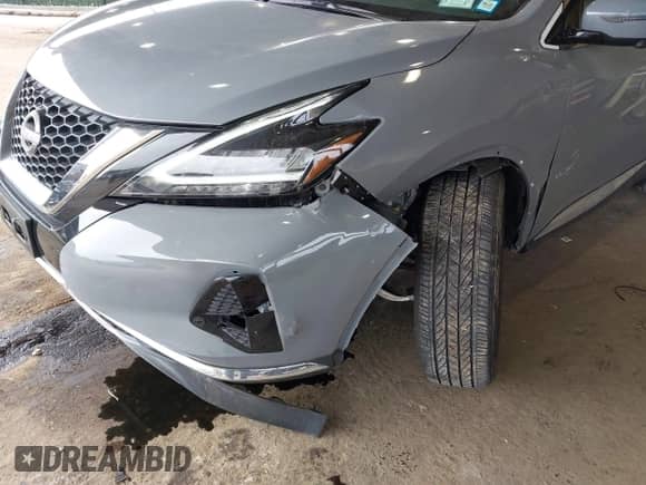 2024 Nissan Murano Platinum with VIN 5N1AZ2DS4RC104967, listed as a IAAI auction lot 41992691 with 5,307 mi miles and . Bid and sale history available at DreamBid. Image 6.