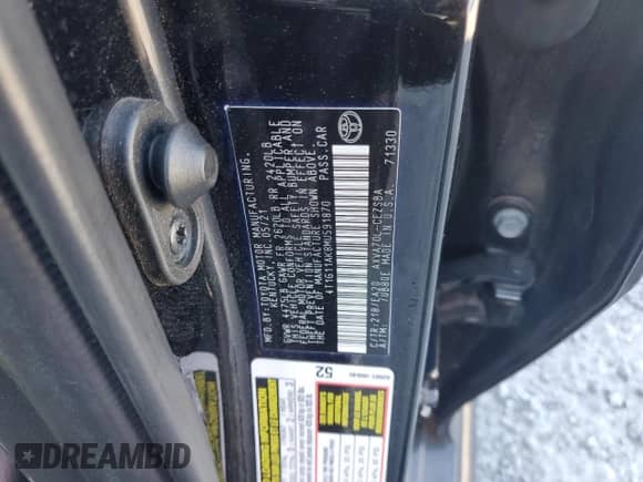 2021 Toyota Camry SE Nightshade z VIN 4T1G11AK8MU591870, wystawiony jako Copart lot #71969245 z przebiegiem 105 910 mil mil oraz Szkoda całkowita • Salvage title. Historia ofert i sprzedaży dostępna na DreamBid. Obrazek 12.