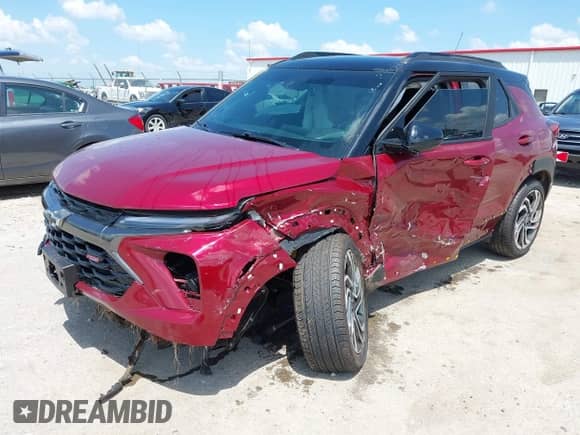 2025 Chevrolet TrailBlazer RS с VIN KL79MTSL6SB094099, выставлен на аукционе IAAI как лот 42481366 с пробегом 7 314 миль миль и . История ставок и продаж доступна на DreamBid. Изображение 2.