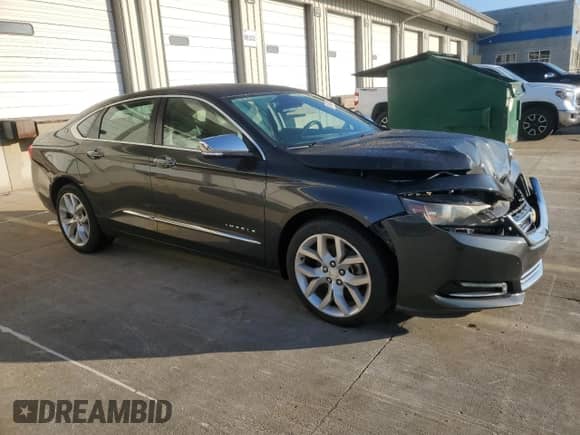 2015 Chevrolet Impala LTZ with VIN 1G1165S33FU104161, listed as a Copart auction lot 85493355 with 96,685 mi miles and Salvage title. Bid and sale history available at DreamBid. Image 4.
