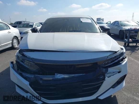 2022 Honda Accord Sport with VIN 1HGCV1F39NA089155, listed as a IAAI auction lot 43358181 with 31,454 mi miles and . Bid and sale history available at DreamBid. Image 12.