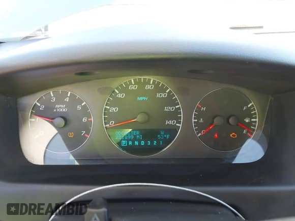 2007 Chevrolet Impala LT с VIN 2G1WT58N679248485, выставлен на аукционе IAAI как лот 43407887 с пробегом 221 899 миль миль и . История ставок и продаж доступна на DreamBid. Изображение 7.