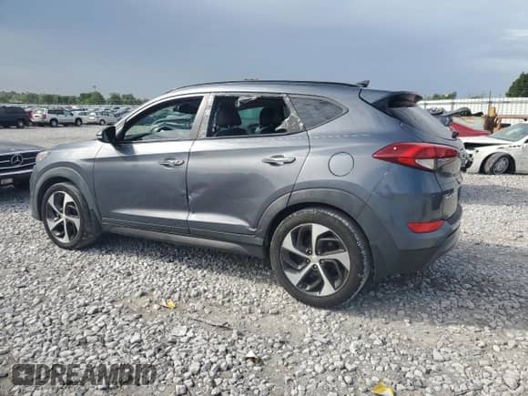 2016 Hyundai Tucson Eco with VIN KM8J33A22GU049583, listed as a Copart auction lot 71206935 with 135,066 mi miles and Clean title. Bid and sale history available at DreamBid. Image 2.