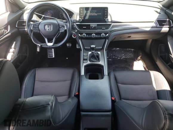2018 Honda Accord Sport with VIN 1HGCV1E30JA137962, listed as a Copart auction lot 52874735 with 97,005 mi miles and Salvage title. Bid and sale history available at DreamBid. Image 8.