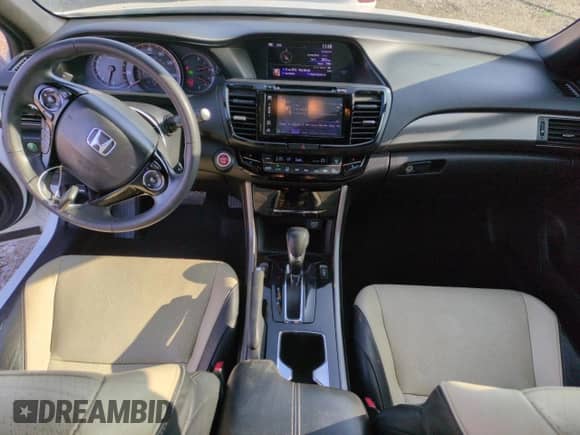 2016 Honda Accord EX-L with VIN 1HGCT2B8XGA001620, listed as a Copart auction lot 81410234 with 123,837 mi miles and Salvage title. Bid and sale history available at DreamBid. Image 8.