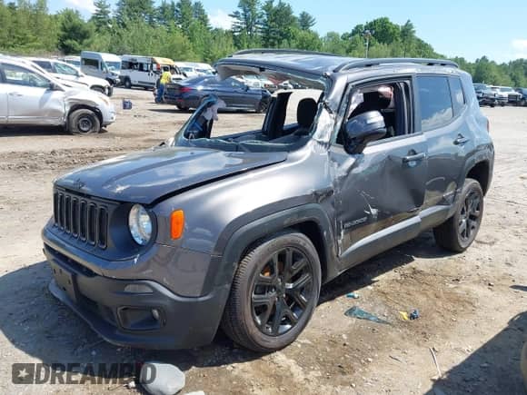 2018 Jeep Renegade Latitude с VIN ZACCJBBB6JPG73732, выставлен на аукционе IAAI как лот 42549052 с пробегом 65 388 миль миль и . История ставок и продаж доступна на DreamBid. Изображение 2.
