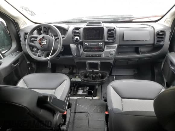 2025 Ram ProMaster Cargo Tradesman с VIN 3C6MRVHG2SE552736, выставлен на аукционе Copart как лот 86774105 с пробегом Не указан миль и Списание • Salvage title. История ставок и продаж доступна на DreamBid. Изображение 8.