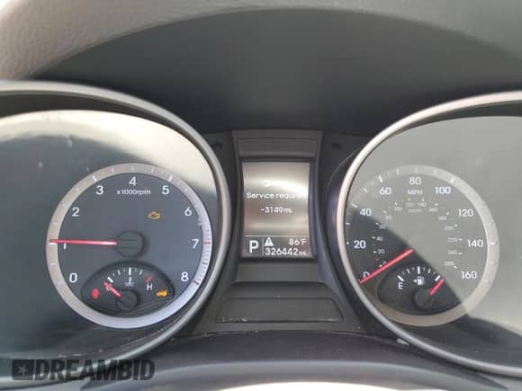 2015 Hyundai Santa Fe with VIN 5XYZTDLB9FG296626, listed as a Copart auction lot 68329005 with 326,442 mi miles and Salvage title. Bid and sale history available at DreamBid. Image 9.