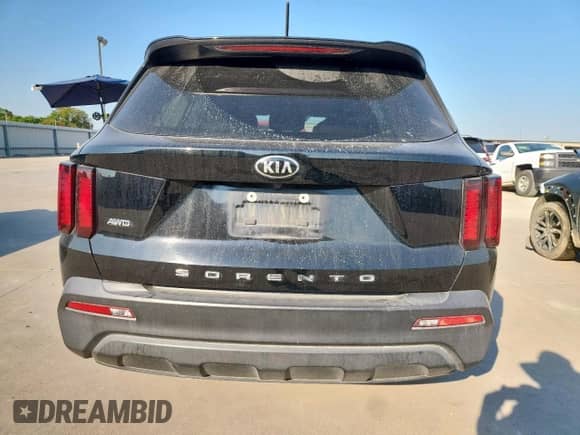 2021 Kia Sorento LX with VIN 5XYRGDLC4MG036497, listed as a Copart auction lot 69182895 with 127,778 mi miles and Salvage title. Bid and sale history available at DreamBid. Image 6.