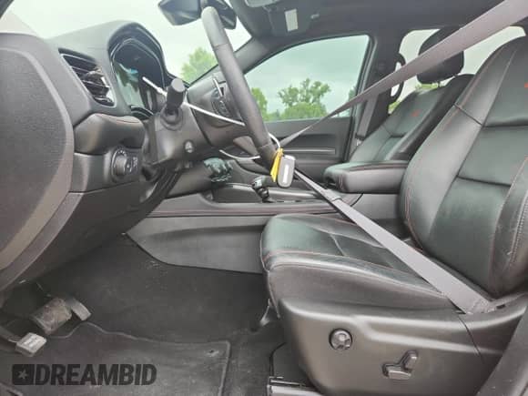 2023 Dodge Durango R/T Plus с VIN 1C4SDHCT4PC589614, выставлен на аукционе Copart как лот 61172185 с пробегом 19 713 миль миль и Списание • Salvage title. История ставок и продаж доступна на DreamBid. Изображение 7.