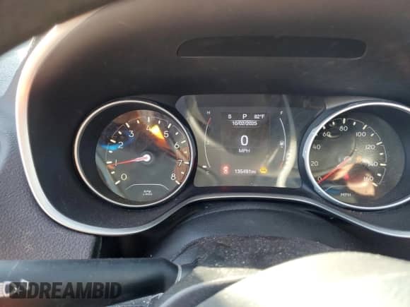 2017 Jeep Compass Sport with VIN 3C4NJCAB8HT652321, listed as a Copart auction lot 84948495 with 135,491 mi miles and Clean title. Bid and sale history available at DreamBid. Image 9.