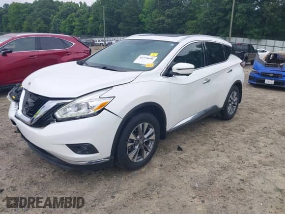 2016 Nissan Murano Platinum z VIN 5N1AZ2MG3GN171198, wystawiony jako IAAI lot #42378896 z przebiegiem 78 705 mil mil oraz . Historia ofert i sprzedaży dostępna na DreamBid. Obrazek 2.