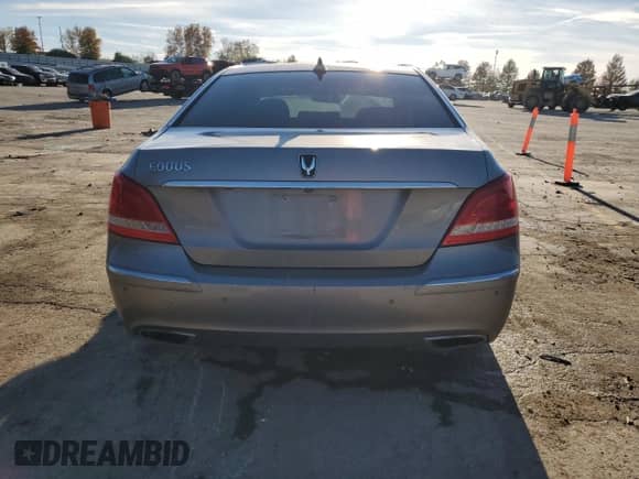 2011 Hyundai Equus Signature с VIN KMHGH4JF8BU033692, выставлен на аукционе Copart как лот 80219634 с пробегом 154 416 миль миль и Списание • Salvage title. История ставок и продаж доступна на DreamBid. Изображение 6.