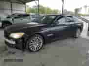 2011 BMW 7 Series 750i xDrive with VIN WBAKC6C56BC394810, listed as a Copart auction lot 79025014 with 152,399 mi miles and Salvage title. Bid and sale history available at DreamBid. Image 1.