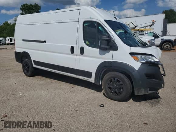 2023 Ram ProMaster Cargo с VIN 3C6LRVDG0PE519422, выставлен на аукционе Copart как лот 57181885 с пробегом Не указан миль и Списание • Salvage title. История ставок и продаж доступна на DreamBid. Изображение 4.