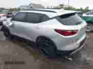 2022 Chevrolet Blazer LT with VIN 3GNKBHR40NS172107, listed as a IAAI auction lot 42321050 with 43,998 mi miles and . Bid and sale history available at DreamBid. Image 3.