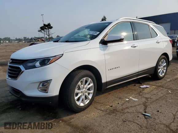 2018 Chevrolet Equinox LT with VIN 2GNAXJEV7J6238115, listed as a Copart auction lot 67173255 with 59,995 mi miles and Clean title. Bid and sale history available at DreamBid. Image 1.