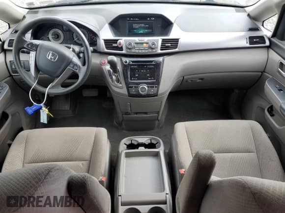 2014 Honda Odyssey EX with VIN 5FNRL5H41EB135161, listed as a Copart auction lot 82611715 with 120,764 mi miles and Salvage title. Bid and sale history available at DreamBid. Image 8.