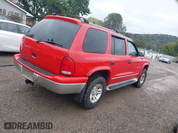 2001 Dodge Durango with VIN 1B4HS28N91F555744, listed as a IAAI auction lot 43381369 with 99,564 mi miles and . Bid and sale history available at DreamBid. Image 4.
