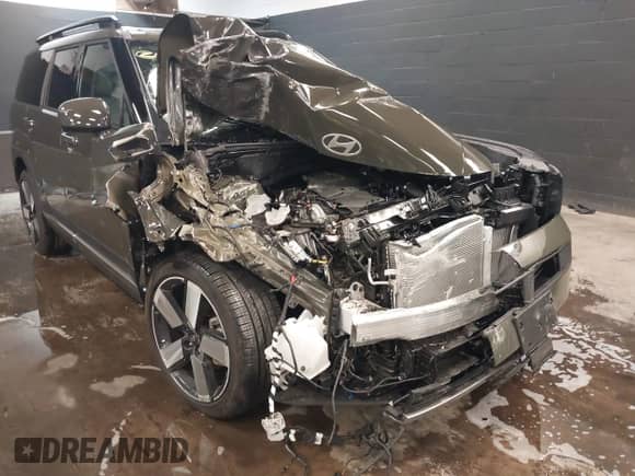 2025 Hyundai Santa Fe Limited with VIN 5NMP4DGL2SH075571, listed as a IAAI auction lot 41471700 with 5,063 mi miles and . Bid and sale history available at DreamBid. Image 6.