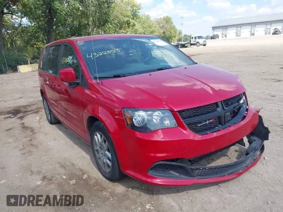 2016 Dodge Grand Caravan SE z VIN 2C4RDGBGXGR236346, wystawiony jako IAAI lot #43228515 z przebiegiem 179 170 mil mil oraz . Historia ofert i sprzedaży dostępna na DreamBid. Obrazek 1.