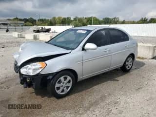 2009 Hyundai Accent Auto GLS with VIN KMHCN46C09U377694, listed as a Copart auction lot 82127205 with 195,595 mi miles and Non repairable. Bid and sale history available at DreamBid. Image 1.