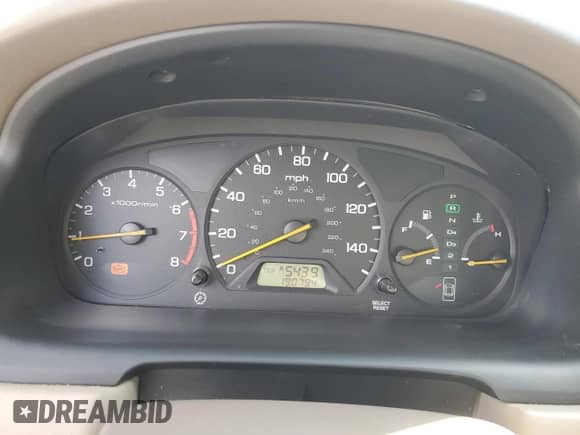 1999 Honda Accord LX with VIN 1HGCG1646XA041909, listed as a Copart auction lot 50491705 with 190,794 mi miles and Salvage title. Bid and sale history available at DreamBid. Image 9.