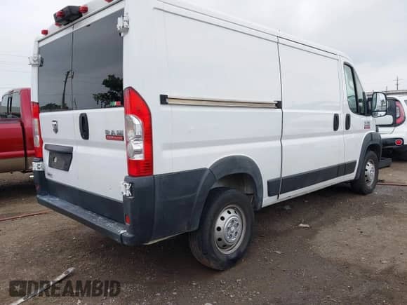 2019 Ram ProMaster Cargo with VIN 3C6TRVAG9KE538970, listed as a IAAI auction lot 42264658 with 87,467 mi miles and . Bid and sale history available at DreamBid. Image 4.