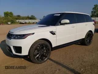 2019 Land Rover Range Rover Sport Dynamic with VIN SALWR2RE6KA836265, listed as a Copart auction lot 68623645 with 82,577 mi miles and Salvage title. Bid and sale history available at DreamBid. Image 1.