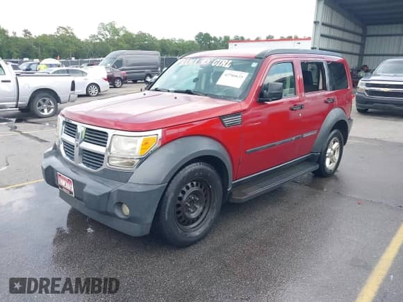 2007 Dodge Nitro SXT with VIN 1D8GT28K57W568776, listed as a IAAI auction lot 42780635 with 293,980 mi miles and . Bid and sale history available at DreamBid. Image 2.