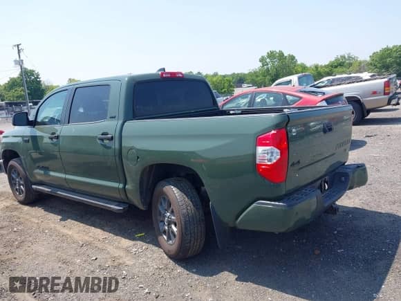 2021 Toyota Tundra SR5 with VIN 5TFDY5F19MX023796, listed as a IAAI auction lot 42423231 with 59,149 mi miles and . Bid and sale history available at DreamBid. Image 3.