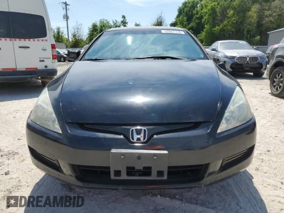 2005 Honda Accord with VIN 1HGCM71515A026825, listed as a Copart auction lot 52827135 with 74,400 mi miles and Salvage title. Bid and sale history available at DreamBid. Image 5.