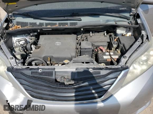 2012 Toyota Sienna LE with VIN 5TDKK3DC1CS276911, listed as a Copart auction lot 89585945 with 209,475 mi miles and Clean title. Bid and sale history available at DreamBid. Image 11.