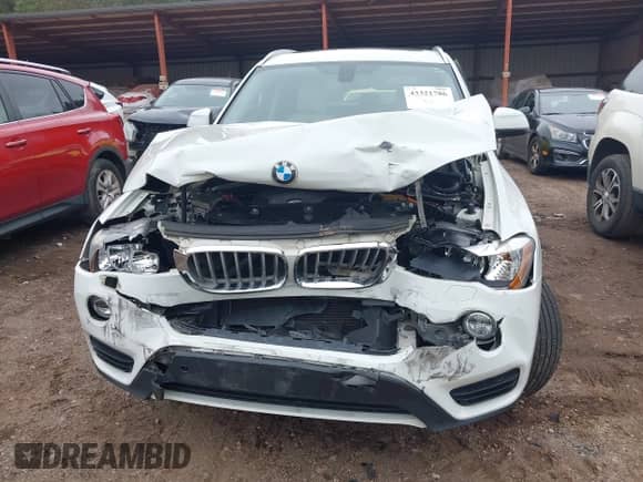 2017 BMW X3 sDrive28i with VIN 5UXWZ7C52H0T44410, listed as a IAAI auction lot 43321786 with 142,893 mi miles and . Bid and sale history available at DreamBid. Image 12.